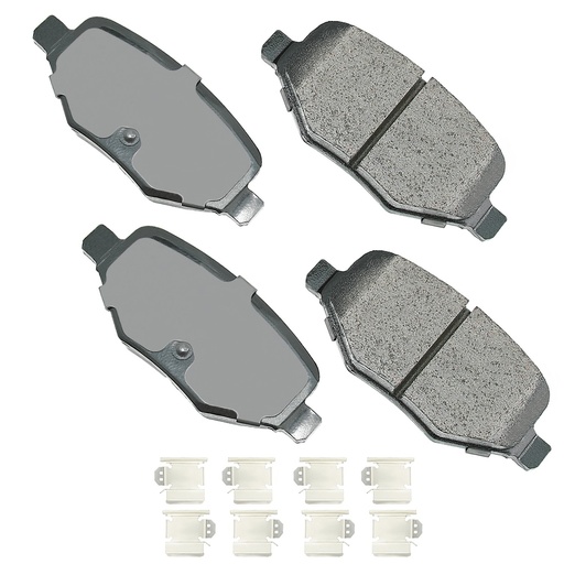 [AKEACT1377B] Akebono Brake Corporation - Brake Pad Rear Ford Explorer 11-19