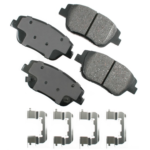 [AKEACT1444] Akebono Brake Corporation - Proact Ultra-Premium Brake Pads - Front