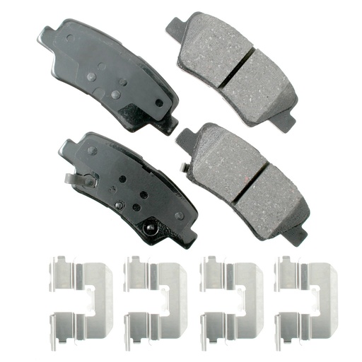 [AKEACT1544] Akebono Brake Corporation - Brake Pads Hyundai Accent 17-12 Elantra