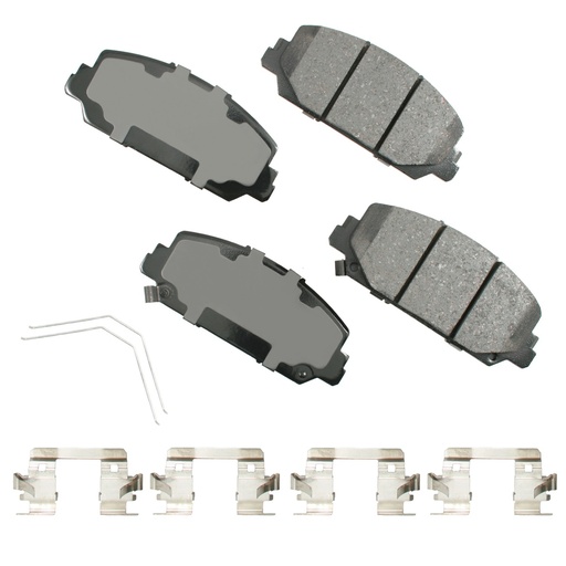 [AKEACT1697] Akebono Brake Corporation - ProACT Ultra-Premium Brake Pads - Front