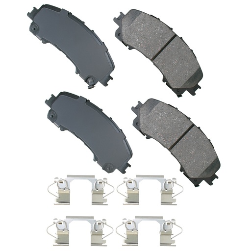 [AKEACT1736] Akebono Brake Corporation - Brake Pad Front Infiniti Q50 14-19 Q60 17-19