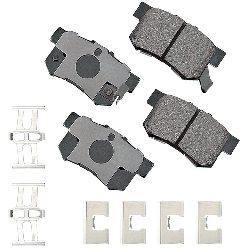 [AKEACT536A] Akebono Brake Corporation - Proact Ultra-Premium Brake Pads - Rear