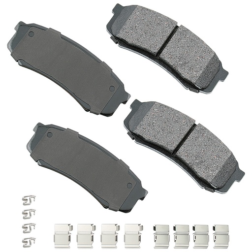 [AKEACT606A] Akebono Brake Corporation - Brake Pad Rear Lexus 10-19 GX470 03-09