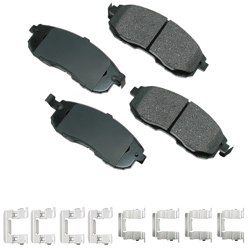 [AKEACT815A] Akebono Brake Corporation - Proact Ultra-Premium Brake Pads - Front