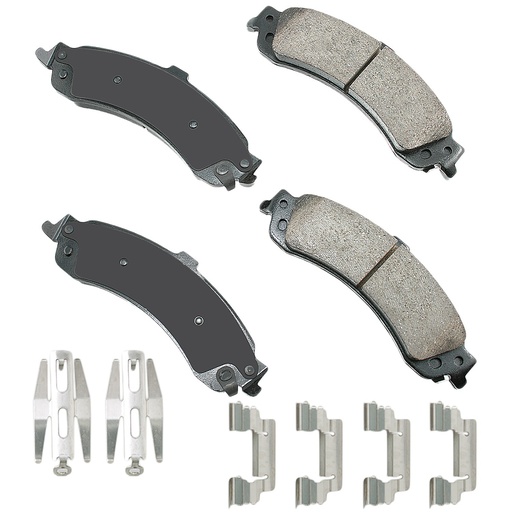 [AKEACT834A] Akebono Brake Corporation - Proact Ultra-Premium Brake Pads - Rear