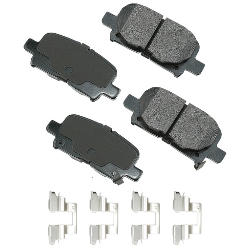 [AKEACT865A] Akebono Brake Corporation - ProACT Ultra-Premium Brake Pads - Rear