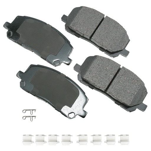 [AKEACT884A] Akebono Brake Corporation - Proact Ultra-Premium Brake Pads - Front