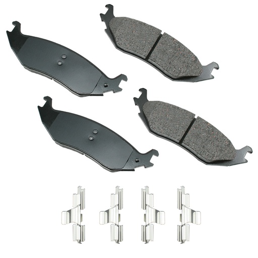 [AKEACT898] Akebono Brake Corporation - Brake Pads Rear Chrysler 07-09 Dodge Durango 03