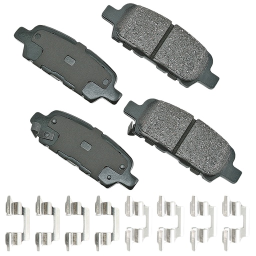 [AKEACT905A] Akebono Brake Corporation - Proact Ultra-Premium Brake Pads - Rear