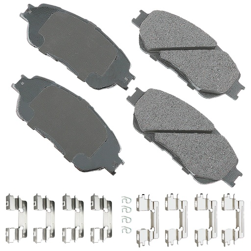 [AKEACT906C] Akebono Brake Corporation - Brake Pads Front Lexus ES300 02-03 ES330 04-06