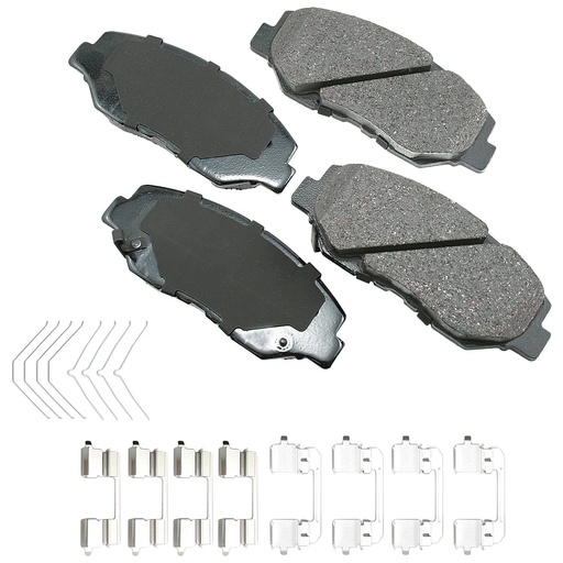 [AKEACT914A] Akebono Brake Corporation - Proact Ultra-Premium Brake Pads - Front
