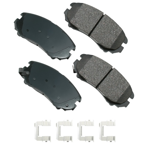 [AKEACT924A] Akebono Brake Corporation - Proact Ultra-Premium Brake Pads - Front