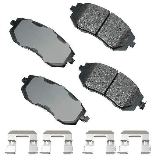[AKEACT929A] Akebono Brake Corporation - Proact Ultra-Premium Brake Pads - Front