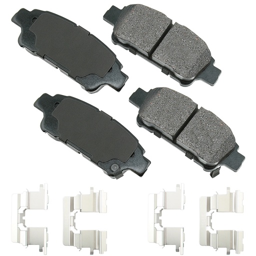 [AKEACT995A] Akebono Brake Corporation - Proact Ultra-Premium Brake Pads - Rear
