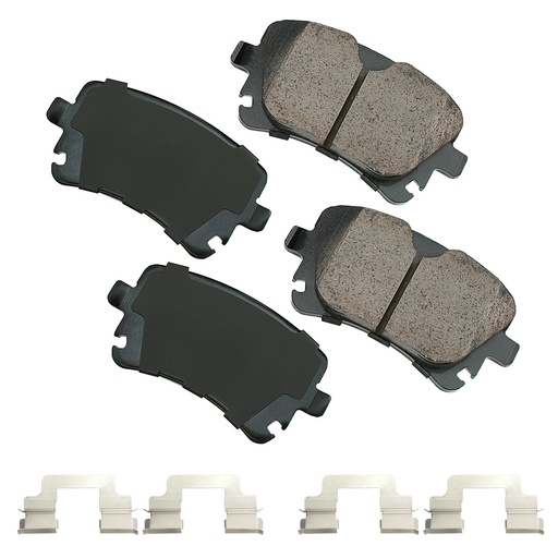 [AKEEUR1018B] Akebono Brake Corporation - Brake Pads Audi A6 11-06 A6 Quattro 11-05 A8