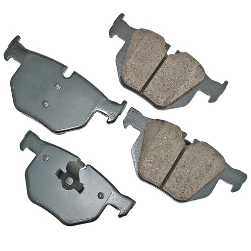[AKEEUR1042] Akebono Brake Corporation - Brake Pads Rear BMW 525i 04-07 525xi 06-07