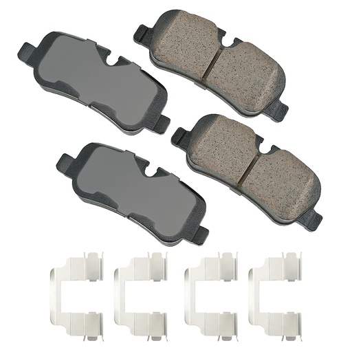 [AKEEUR1099A] Akebono Brake Corporation - Brake Pads Rear Land Rover LR3 05-09