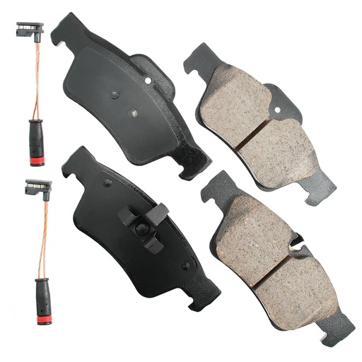 [AKEEUR1122] Akebono Brake Corporation - Euro Ultra-Premium Brake Pads - Rear
