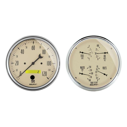 [ATM1803] Autometer - 5in A/B Quad Gauge/Speedo Kit