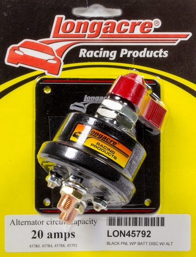 [LON52-45792] Longacre - Battery Disc. Switch HD 4 Post Weatherproof