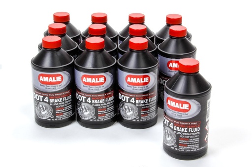 [AMA160-65041-92] Amalie - DOT 4 Brake Fluid Case 12x12 Oz
