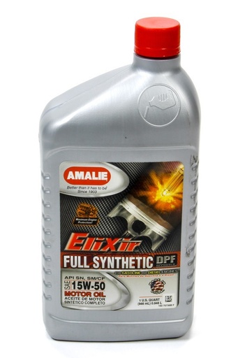 [AMA75736-56] Amalie - Elixir Full Synthetic 15w50 Oil 1Qt