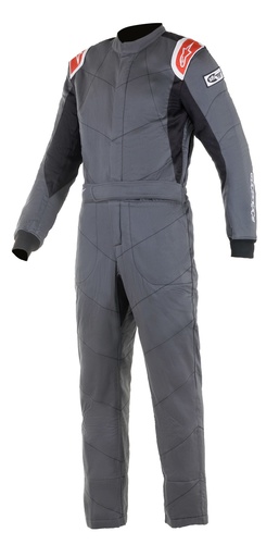 [ALP3355921-143-56] Alpinestars Usa - Suit Knoxville V2 Grey / Red Large