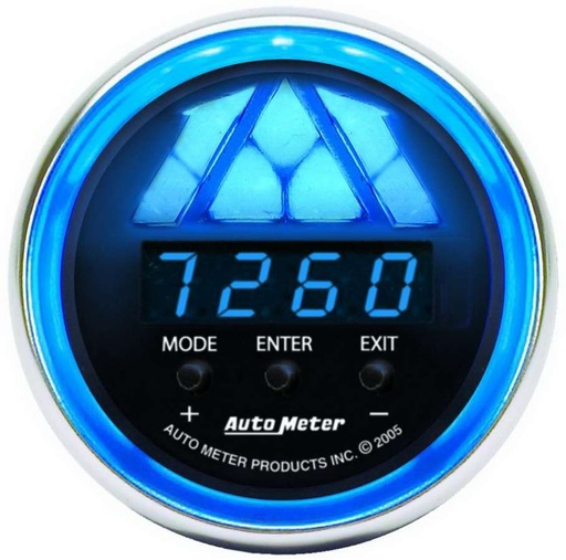[ATM6187] Autometer - 2-1/16in C/S Shift Light - 1 Stage- Blue Light