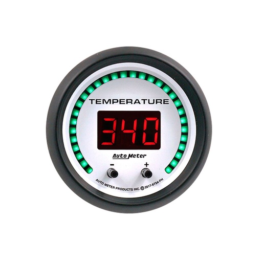 [ATM6754-PH] Autometer - 2-1/16 Fluid Temp Gauge Elite Digital PH Series