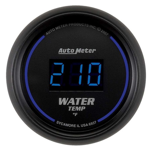 [ATM6937] Autometer - 2-1/16 Water Temp Gauge 0-340F Digital