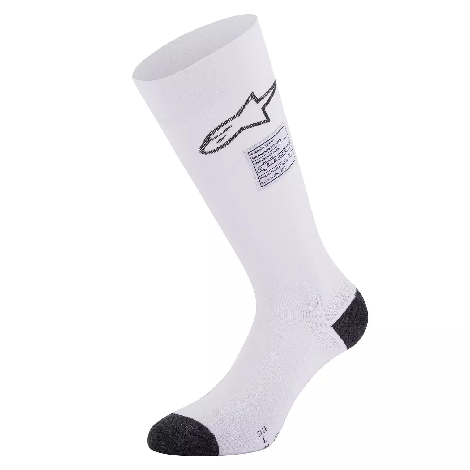 [ALP4704323-20-S] Alpinestars Usa - Socks Zx V4 White Small