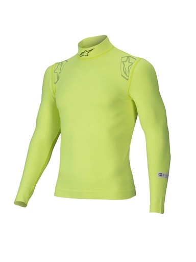 [ALP4750325-55-XXL] Alpinestars Usa - Underwear Top Zx Evo V3 Flu Ylw 2X-Lrg Long Slv