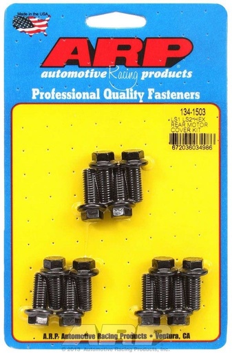 [ARP134-1503] ARP - Rear Motor Cover Bolt Kit - 6pt. LS1/LS2