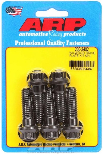 [ARP200-3402] ARP - Wilwood Drive Plate Bolt Kit (5)