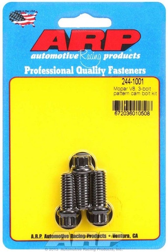 [ARP244-1001] Arp - Mopar Cam Bolt Kit - V8 3-Bolt