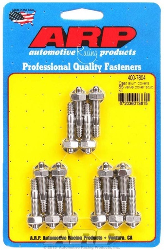 [ARP400-7604] ARP - S/S Valve Cover Stud Kit 6pt. (14)