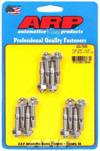 [ARP400-7606] ARP - S/S Valve Cover Stud Kit 6pt. (12)