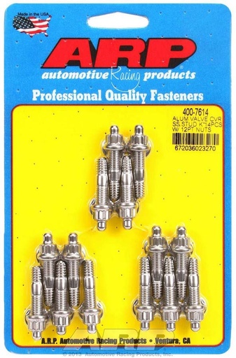 [ARP400-7614] ARP - S/S Valve Cover Stud Kit 12pt. (14)