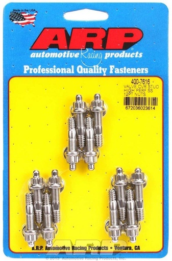 [ARP400-7616] Arp - S/S Valve Cover Stud Kit 12pt. (12)