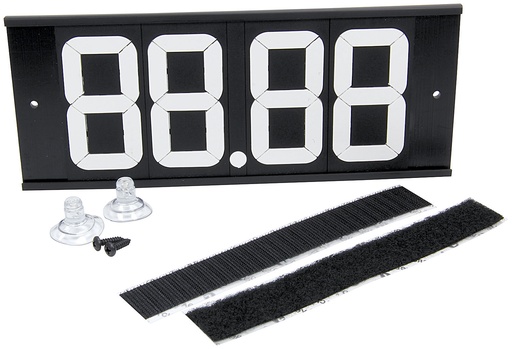 [ALL23293] Allstar Performance - Dial-In Board 4 Digit W/ Suction Cups And Velcro