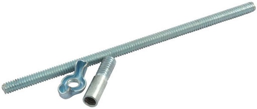 [ALL26056] Allstar Performance - Straight Stud W/ Adapter 1/4-20 X 6in