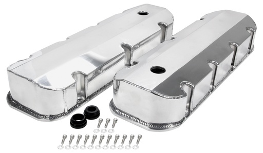 [ALL26177] Allstar Performance - Valve Covers BBC Fab Aluminum W/ Holes