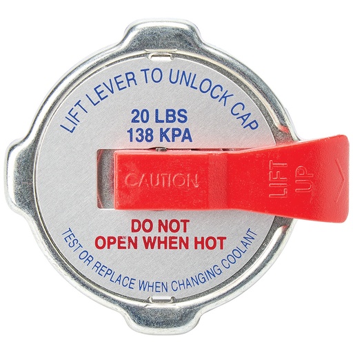 [ALL30130] Allstar Performance - Radiator Cap 18-22 PSI W/Lever