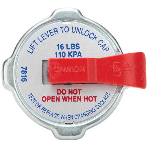 [ALL30133] Allstar Performance - Radiator Cap 14-18 Psi W/Lever