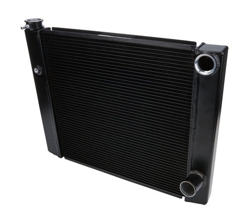 [ALL30343] Allstar Performance - Dual Pass Radiator 19x24 1 Row Lightweight Black