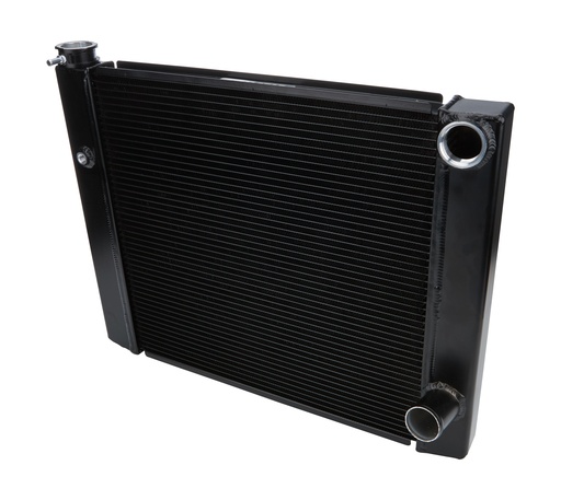 [ALL30345] Allstar Performance - Dual Pass Radiator 19x26 1 Row Lightweight Black