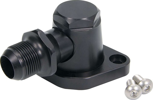 [ALL30372] Allstar Performance - Billet Water Neck 16AN Black