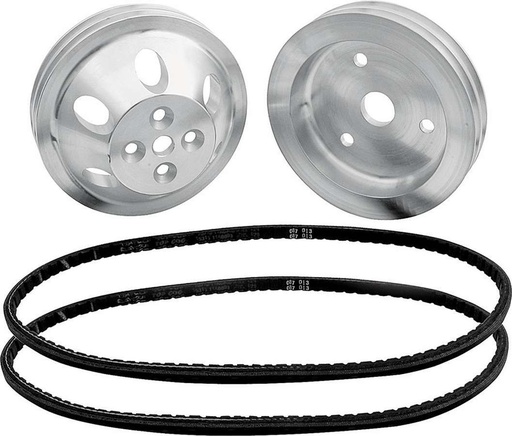 [ALL31083] Allstar Performance - 1:1 Pulley Kit For Use W/O Power Steering