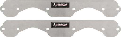 [ALL34212] Allstar Performance - Exhaust Block Off Plates SBC Standard Aluminum