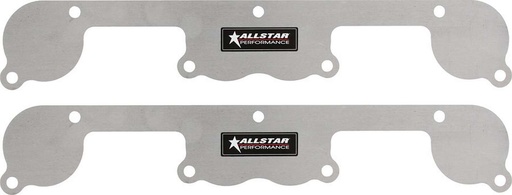 [ALL34214] Allstar Performance - Exhaust Block Off Plates SBC Spread Port Aluminum